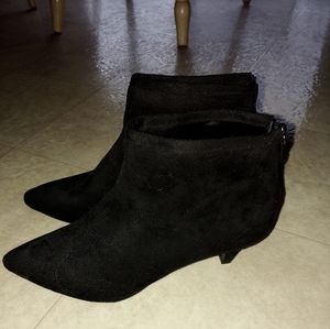 Brand new suede ankle boots